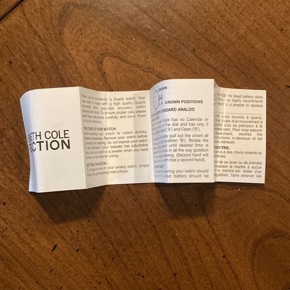 🌸NIB KENNETH COLE REACTION Womens Silvertone Watch - Picture 12 of 12